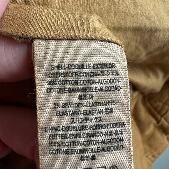 Free People Everlyn Cropped Jacket Mary Gold Mustard Brown M - Picture 12 of 16